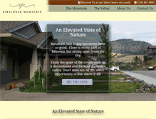 Tablet Screenshot of kirschnermountain.com
